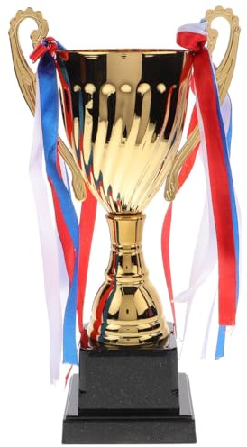 TOYANDONA Gold Award Trophäe Cup Große Gewinner Trophäe für Sport Turniere Zeremonien Partys Sport Wettkampf Champion