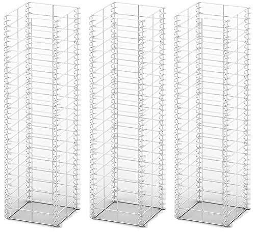 Gabionen-Set, 3-tlg. verzinkter Draht 25×25×100 cm, punktgeschweißt, hohe Belastbarkeit, für Gartenprojekte und Landschaftsgestaltung