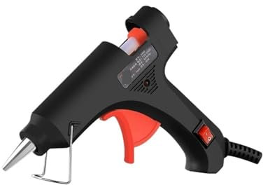 Pistolet à colle chaude, pistolet à colle fondue, pistolet à colle fondue artisanale, mini pistolet à colle chaude, pistolet à colle haute température 30 W pour l'artisanat de bricolage, projets,