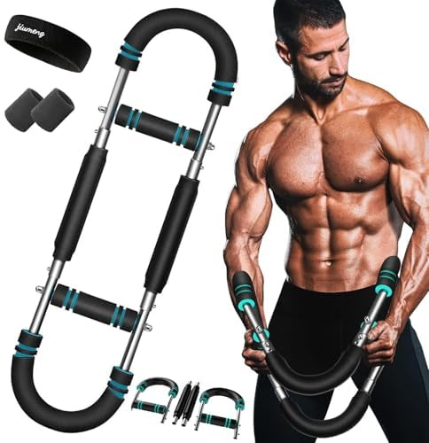 LifeHaze Training Fitness Verstellbare Trainingsstange für Brust und Arme, 40-100lb Tragbares lifehaze Fitnessgerät für effektives Oberkörpertraining zu Hause (A)
