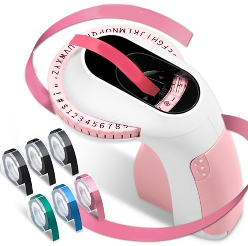 Guaber Labelling Device Portable Embossing Easy To Use Handheld Label For Crafting And Labeling Portable Device Handheld Label Machine For Crafting