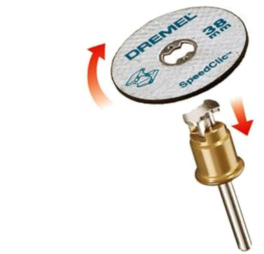 Dremel Dischi da Taglio Ez SPEEDCLIC Starter Kit SC406