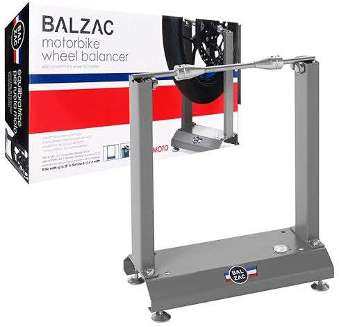 BALZAC Auswuchtgerät für Motorräder, Motorräder Radausgleicher | Auswuchtgerät für Räder | Professioneller Motorrad-Auswuchtgerät | Schnelles und präzises Auswuchten