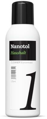 Nanotol Haushalt Cleaner Konzentrat - hochwertiger Haushaltsreiniger - Vorbereitung für Nanotol Protector Hochleistungs Fensterreiniger; Glasreiniger; Wintergarten Reiniger - 125ml