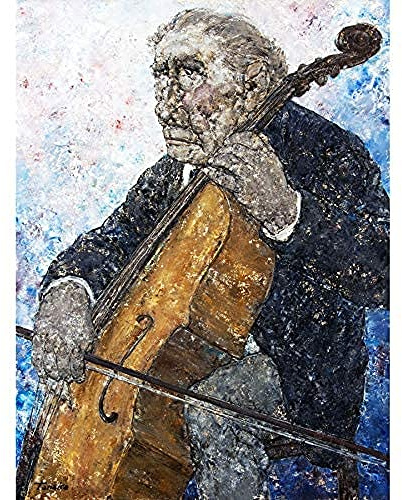 Artery8 Akira Tanaka Kontrabass 1979 Kunstplakat Ungerahmter Leinwanddruck 30x40 cm