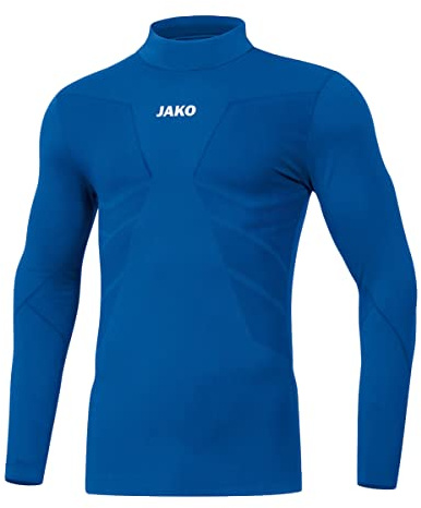 JAKO Herren Turtleneck Comfort 2.0, Sportroyal, L