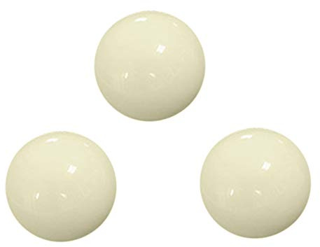 bobeini 3pcs Russischer Roulette Ball Casino Roulette Spiel Ersatzball Harzball