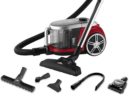 ETA Beutelloser Staubsauger Stormy Turbo I 800W I HEPA Filter I 2.2l Volumen I Sehr leise 75 dB I 10m Aktionsradius I Inklusive Zubehör