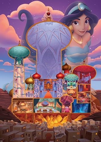 Ravensburger Disney Aladdin Castles Jamine 1000 Piece Jigsaw Puzzles for Adults and Kids Age 12 Years Up