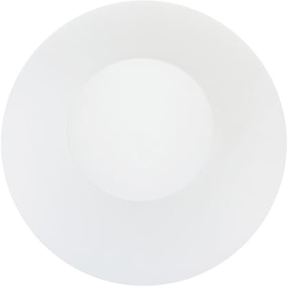 OSALADI Frosted Glass Globe Pendant Light Shade 20cm Round Spherical Lampshade for Ceiling Fan Pendant Lighting 7cm Middle Hole DIY Replacement Glass Lamp Shade