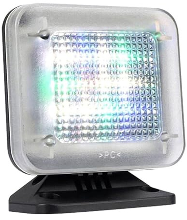 Gefälschter TV-Simulator – LED-Licht für Sicherheit zu Hause und Einbruchschutz, integrierter Lichtquellensensor & Dämmerungssensor, automatisches Einschalten, Nachtsicherheitslösung