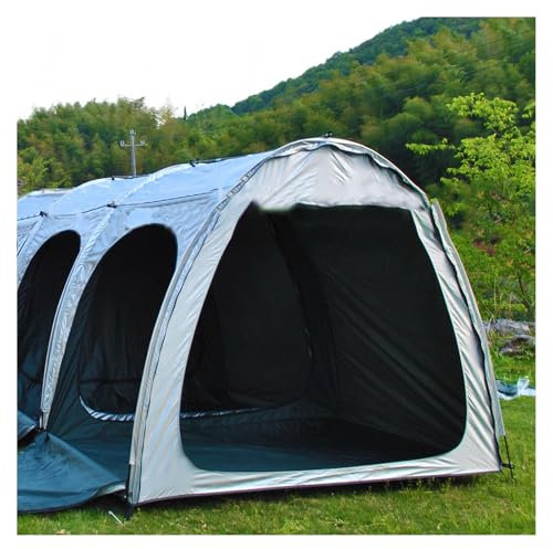 Fxiaobin Storage Sheds Can Be Spliced Motorcycle Tent with Double Doors for 2-5 Bikes Shed Storage,Silver
