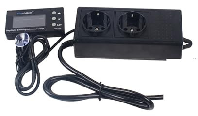 Termostato LCD digital, controlador de temperatura for terrario de reptiles.