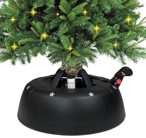 Stabiler Christbaumständer für Baumhöhe bis 2m, mit Fußpedal und Einseiltechnik, inkl. 2L Wassertank, Weihnachtsbaumständer mit Sicherheitssystem, Anthrazit – Kamai Start 2.0