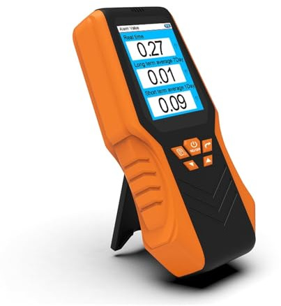 Detector de Gas radón DM68R for monitoreo en Tiempo Real y a Largo Plazo con Rango medición 0 a 270 pCi/L for el Trabajo hogar Alta sensibilidad para Laboratorio