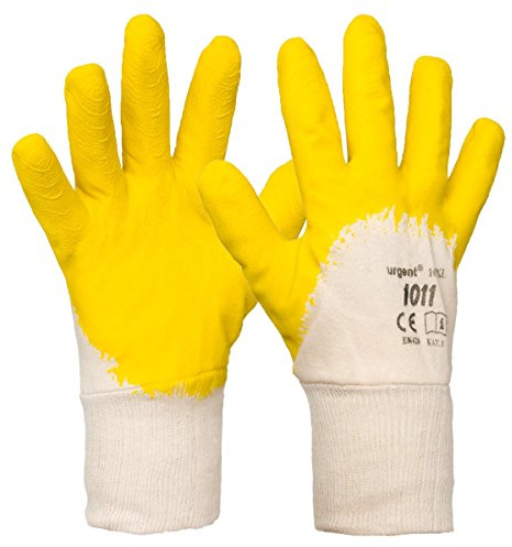 12 Paar Arbeitshandschuhe Sicherheitshaschuhe Mechanikerhandschuhe Urgent (1011)