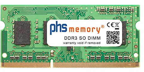 PHS-memory 2GB RAM Speicher kompatibel mit Advantech ARK-2121 DDR3 SO DIMM 1333MHz PC3L-10600S