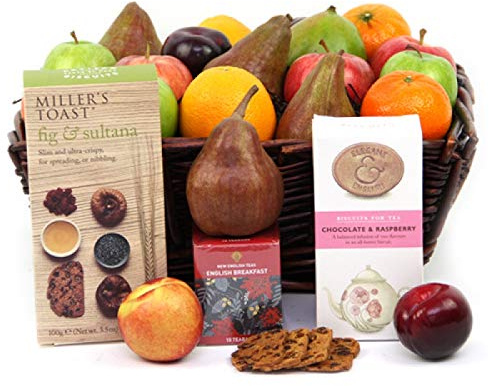 Fruit Toast Hamper - Fruit Gift Baskets and Gift Hampers with Next Day UK delivery with Personal Message Attached