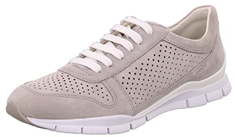 Geox D Sukie B, Sneakers Donna, Grigio (Lt Grey C1010), 41 EU