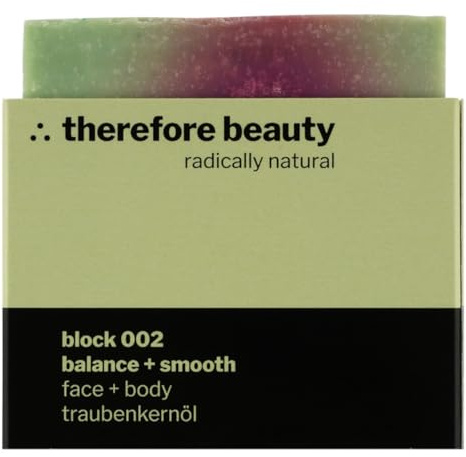 therefore beauty 2-in1 Seife block 002 balance + smooth 100g