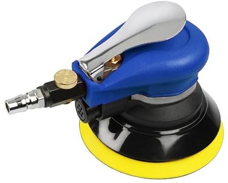 Lijadora orbital neumática de 5 pulgadas y 125 mm, amoladora aire, máquina pulidora enceradora carrocerías automóviles ,Altamente eficiente