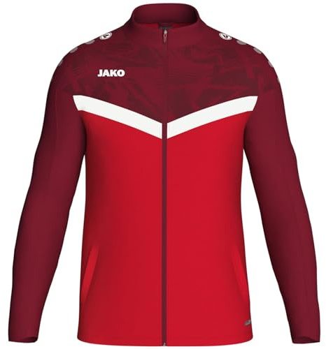 JAKO Polyesterjacka för män, ikonisk sportjacka