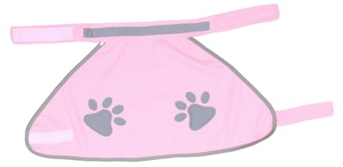 BUGUUYO Hundeweste Reflektierende Streifen Sichere Haustierkleidung Bequemes Hundezubehör Groß