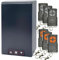 Kit Automatisation Volet Garage Koomando TM5886 – Centrale Universelle pour Rideau Métallique – 6 Télécommandes Rolling Code avec Cache Coulissant – 433 MHz – CE/RoHS – IP55