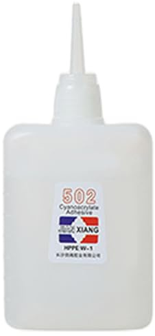 Super colle de qualité médicale pour les coupes, super colle forte à séchage rapide à séchage sécuritté la corrosion multiproprié 502 pour le bois, le plastique et le métal, le bois