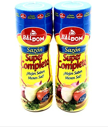 Baldom Sazon Super Completo - Paquete de 2 unidades de 354.4 g