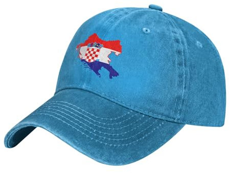 Kroatien verstellbare Mütze für Herren Damen Unisex Hip Hop Baseball Cap Trucker Dad Hats