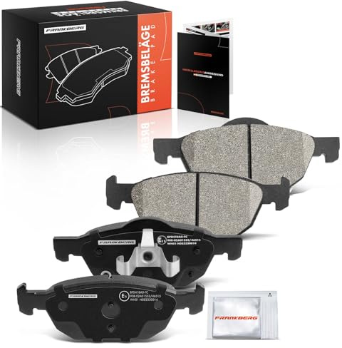 Frankberg Brake Pad Set incl. 4x Pads Front | Compatible with Civic IX FK Civic IX Tourer FK Civic X Saloon FC Civic IX Saloon Replace# 45022TGNG00