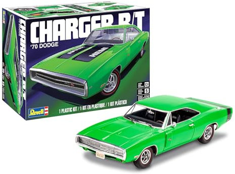 Revell 14561 1970 Dodge Charger R/T 1:25 Scale 117-Piece Skill Level 5 Model Building Kit