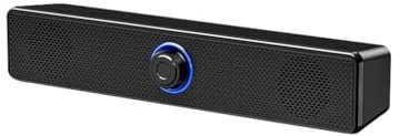 SHLWYG Altoparlanti Bluetooth multimediali, soundbar per computer, altoparlanti dual-mode plug-in Bluetooth, altoparlanti per PC - adatti per computer, TV, proiettori, smartphone, ecc.