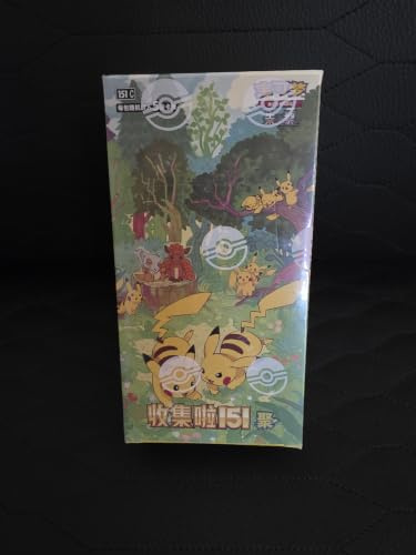 Pokemon 151C Sammelpackung 151 Journey (Slim) – Chinesische Version – 15 Booster