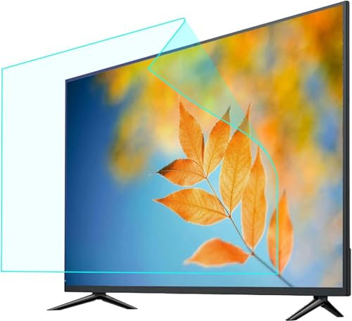 Protection d'écran mate pour téléviseur 32-75 pouces, anti-lumière bleue, anti-reflets, anti-fatigue oculaire, pour écrans LCD, LED, 4K OLED et QLED HDTV, 1044 x 590 mm, 1561 ,70 in 1561 X 900mm