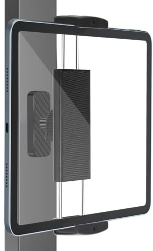 EEEKit väggfäste med magnetisk surfplatta, iPad-vägghållare med robust magnetbas | Starka N52 magneter – 360° rotation – passar 12,9 cm enheter – perfekt för hemmakontor