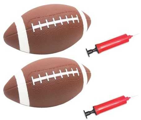 Qusedwey Fútbol Americano, Balón Inflable para Adolescentes, Equipo Especial para Niños y Estudiantes, Balón para Enseñar el Juego