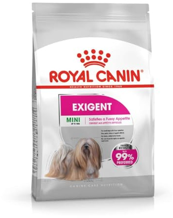 Royal Canin CCN Exigent Mini | 1kg | Alleinfuttermittel für wählerische kleine Hunde | Für ausgewachsene und ältere kleine Hunde bis 10 kg mit wählerischem Appetit | Trockenfutter