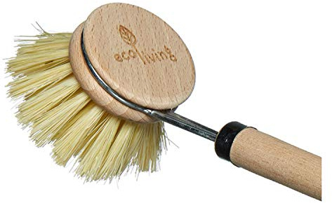 Wooden Dish Brush Replacement Head 1 Unit