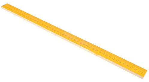 Colcolo Hölzernes 50cm Lineal, Der Gerade Lineal für Studentengeometrie