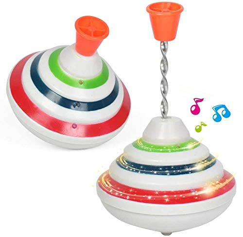 Coocar Toupie lumineuse clignotante à LED pour enfants