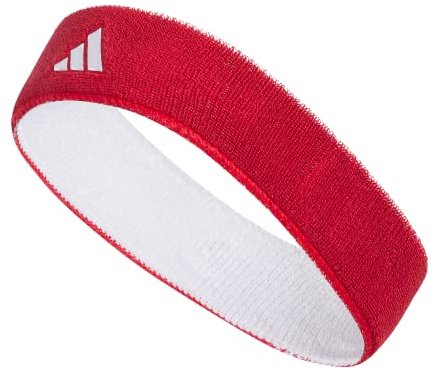 adidas Interval Reversible Headband, Team Power Red/White/2, One Size