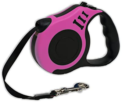 5 Meter Automatik Hundeleine Farbe pink Hunde Leine Katzenleine Hund Welpen