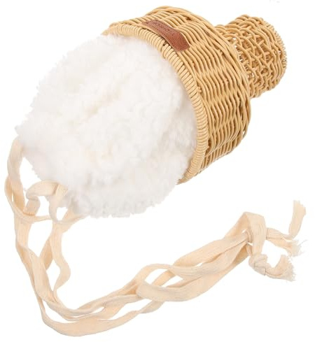 SHERCHPRY Bandoulière Femme Peluche Forme De Glace Seau Adorable Original Et Pratique Pour Style Unique