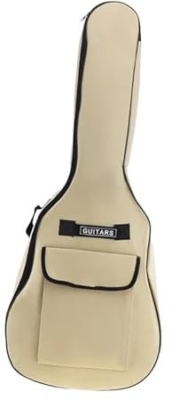 Oshhni 40 41-Zoll-Gitarrentasche, Gitarrentasche, tragbare Gitarren-Gigbag aus Oxford-Stoff, Staubschutzhülle für E-Gitarre für Kapodaster, Musikdateien,