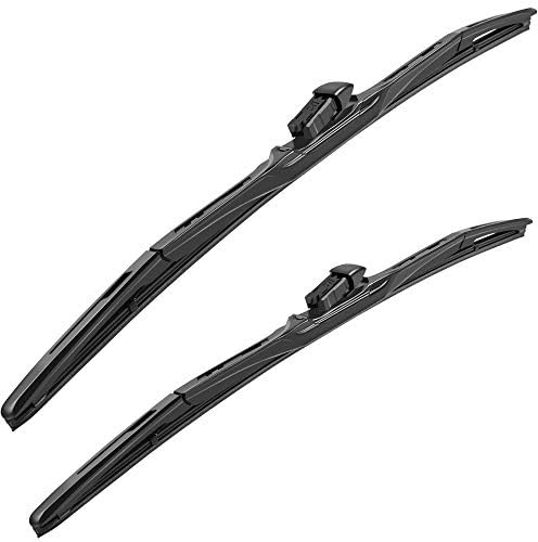 OTUAYAUTO Scheibenwischer Vorne Kompatibel mit Fiat Bravo 07-14, Caddy 07-14, Touran 08-15, Peugeot 308 13-18, Wischerblätter Satz 600mm/450mm