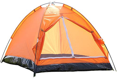 GTATBTG Familien-Campingzelt – leichtes 2–3 Personen, wasserdichtes Outdoor-Zelt zum Wandern, Bergsteigen und Reisen – 3-Jahreszeiten-Design für Familiensport und Outdoor-Abenteuer
