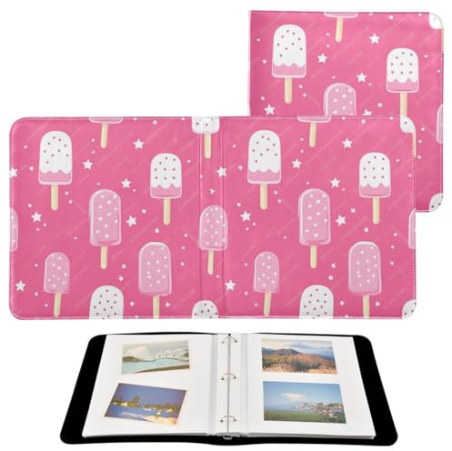 JUMBEAR Grande album fotografico autoadesivo con 20 pagine, album di scrapbooking per matrimoni, famiglia, bambini, vacanze, cartoni animati, ghiaccioli