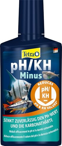 Tetra pH/KH Minus - Wasserpflegemittel, 250 ml | Wasseraufbereiter zur kontrollierten Senkung der pH- und KH-Werte